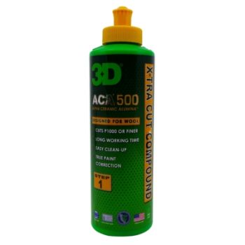 Picture of 3D 500 ACA Rubbing Compound X-Tra Cut 240ml